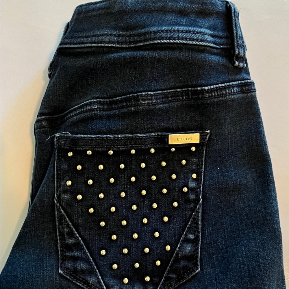 Chico’s So Slimming Straight Leg Mid Rise Size 00 Regular - Picture 13 of 16